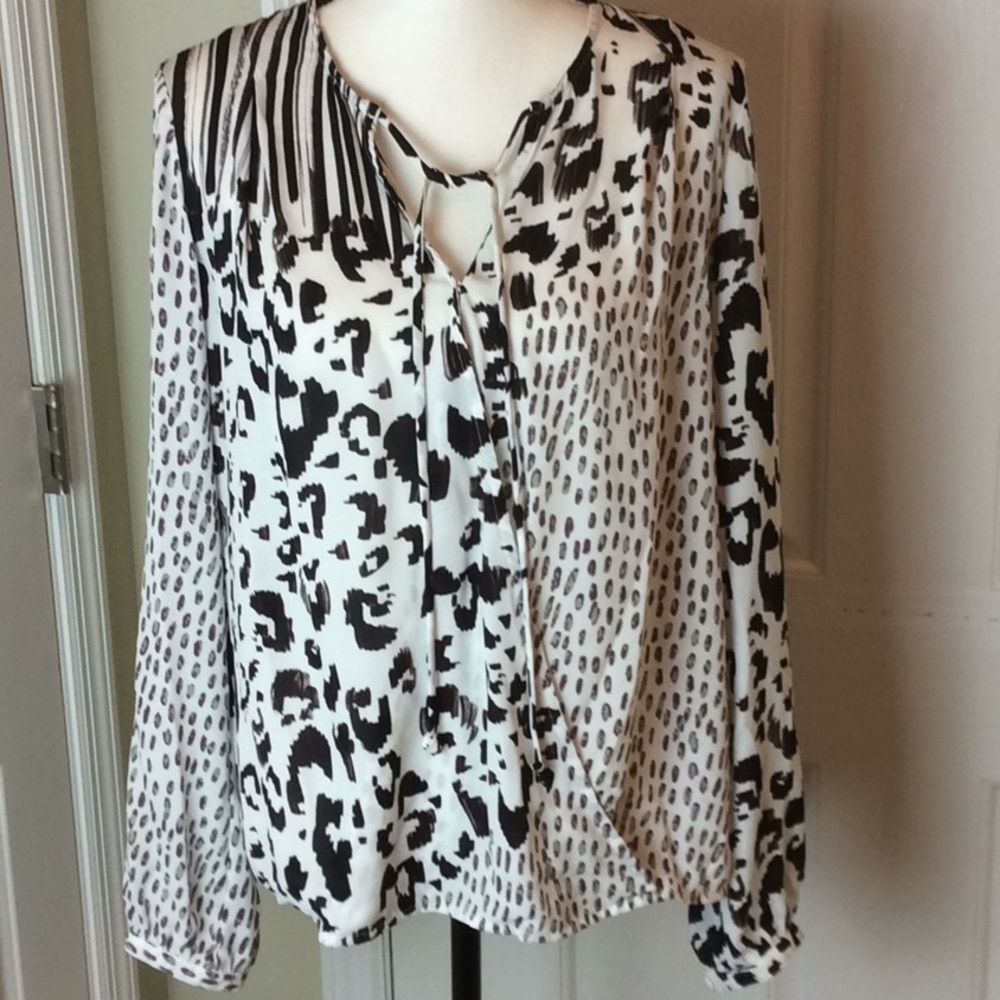 CABi 590 animal print blouse